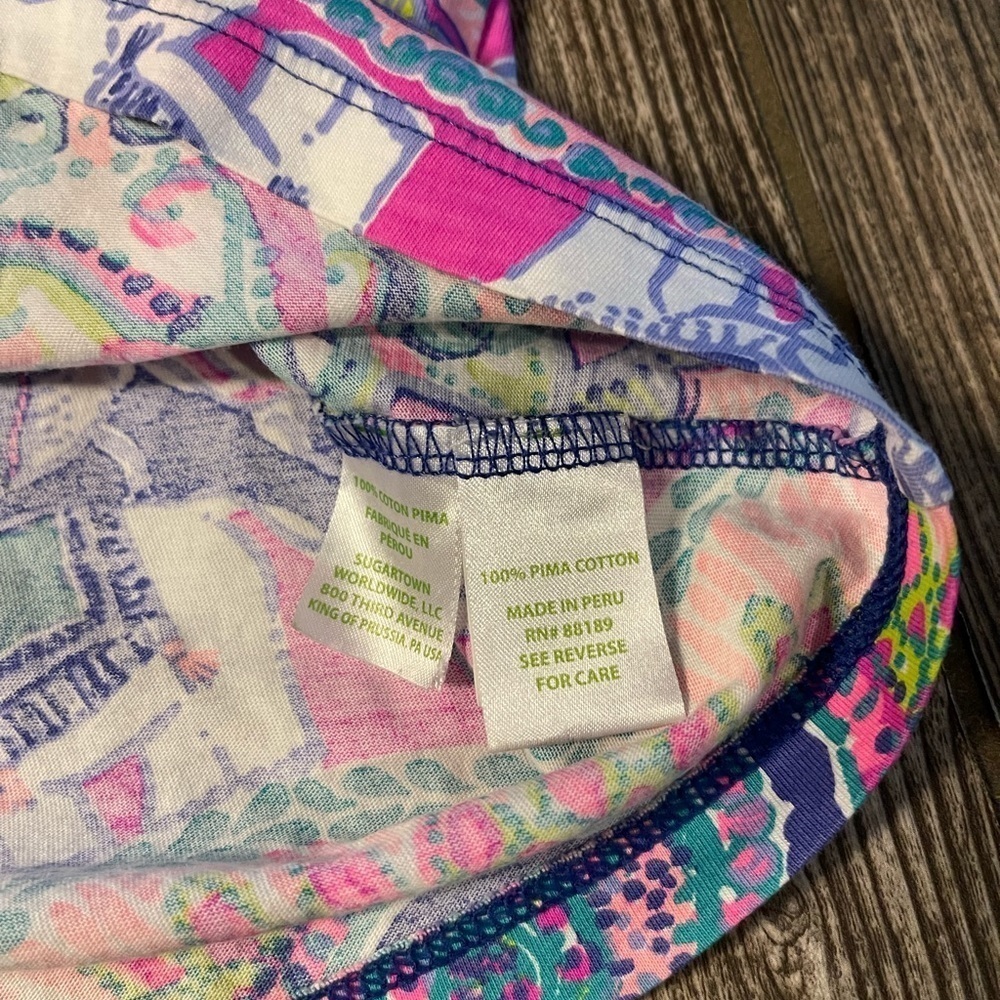 Lilly Pulitzer Bay Dress Play That Trunky Music - Picture 13 of 13